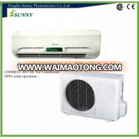 48V DC air conditioning off grid 12000 BTU 100% split solar air conditioner